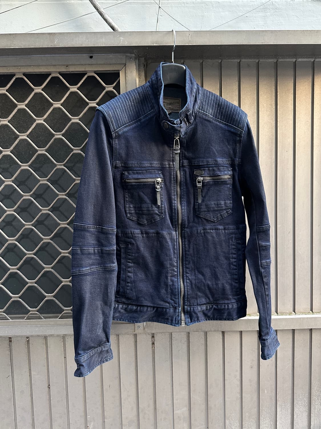 BUCKAROO indigo biker jacket 상품이미지1