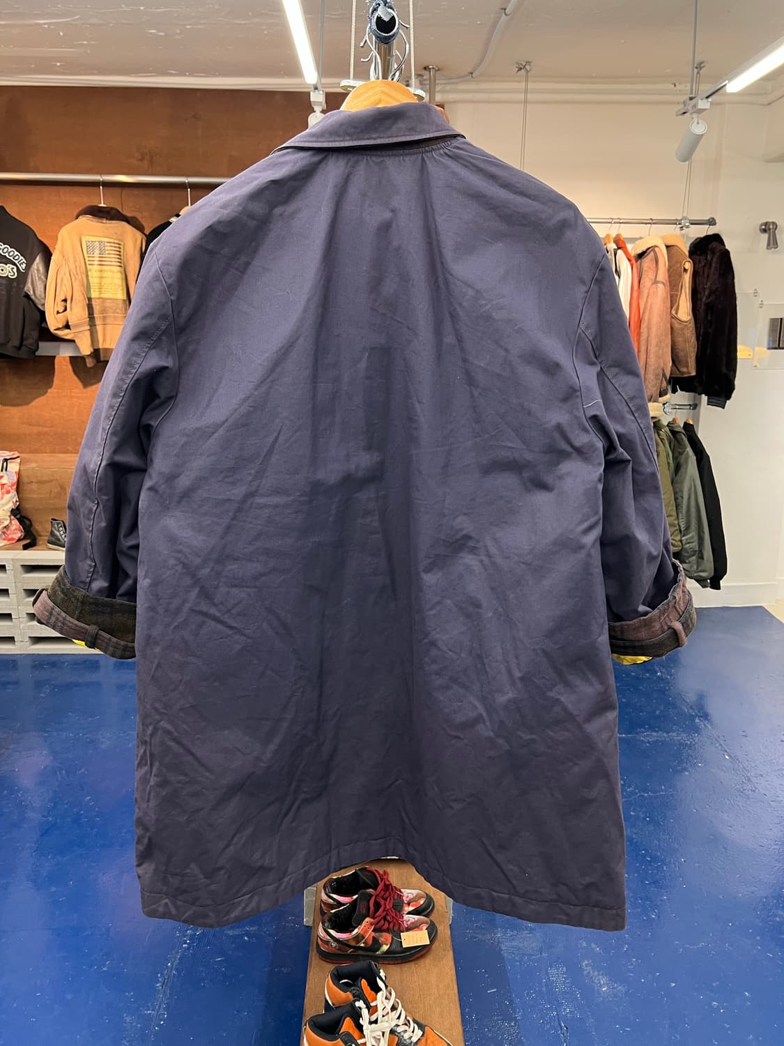 Nature Trail Japan 리버시블 우드버튼 코트 상품이미지7