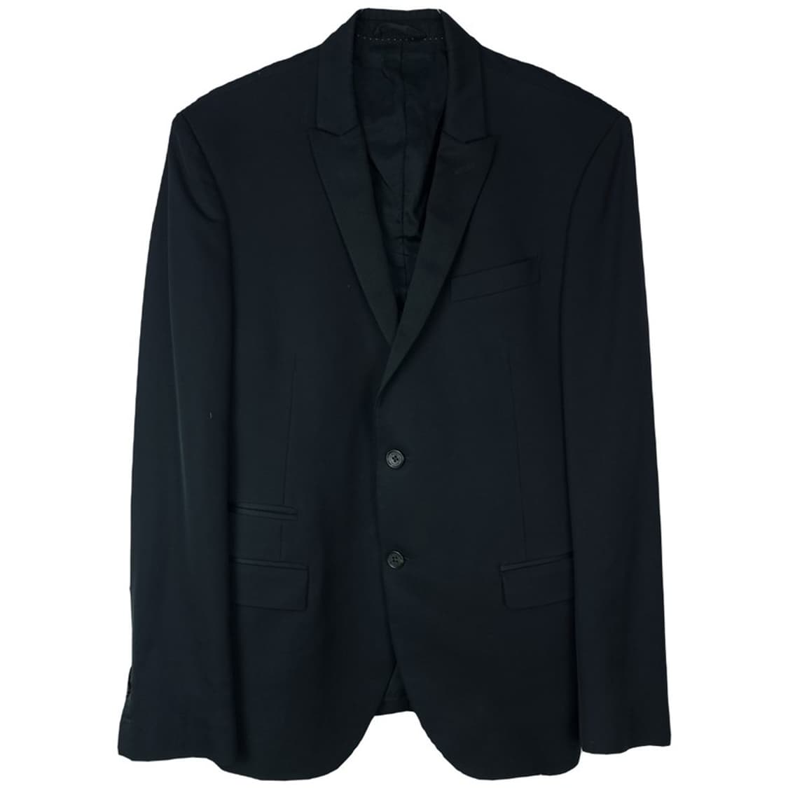 [닐바렛] 슬림핏 블레이저 자켓 블랙 P01370 상품이미지2