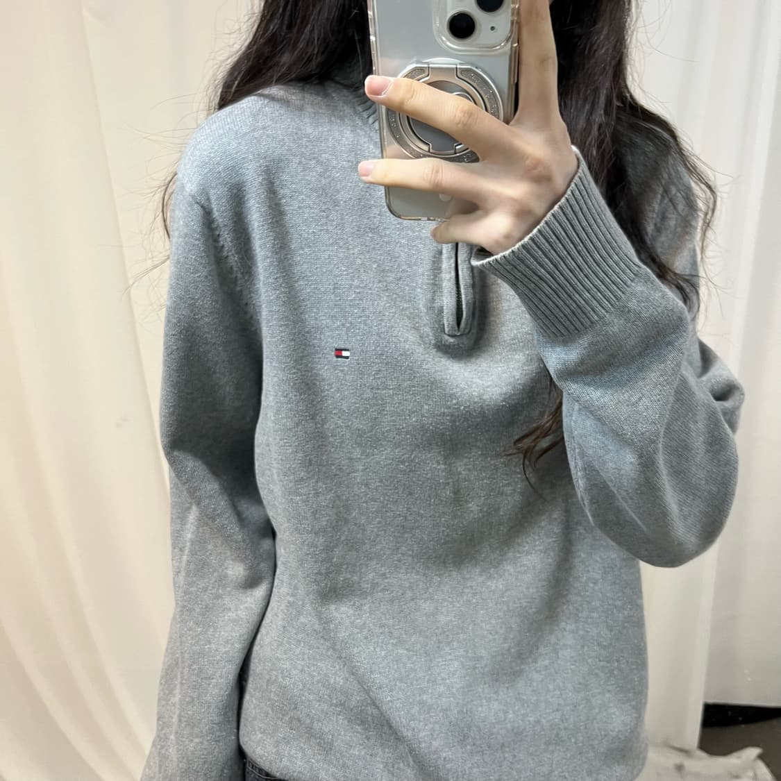 Tommy Hilfiger Half-zip Knit 상품이미지2