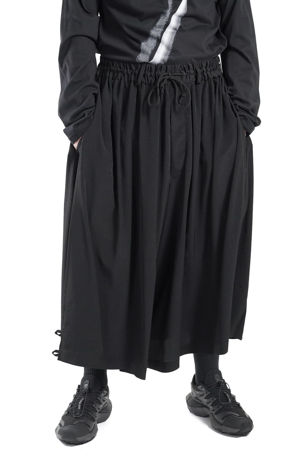 새상품 요지야마모토 박스 플리츠 와이드팬츠 3size 상품이미지3