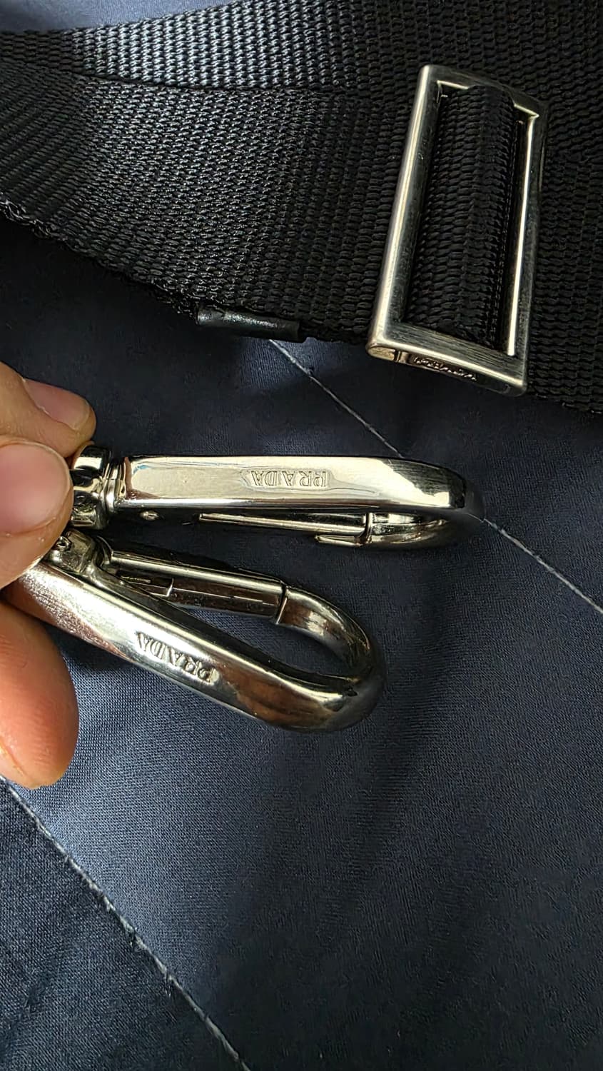 프라다 Pre-Owned 2013-2025 테수토 사첼 백 YRRBJ40 상품이미지5