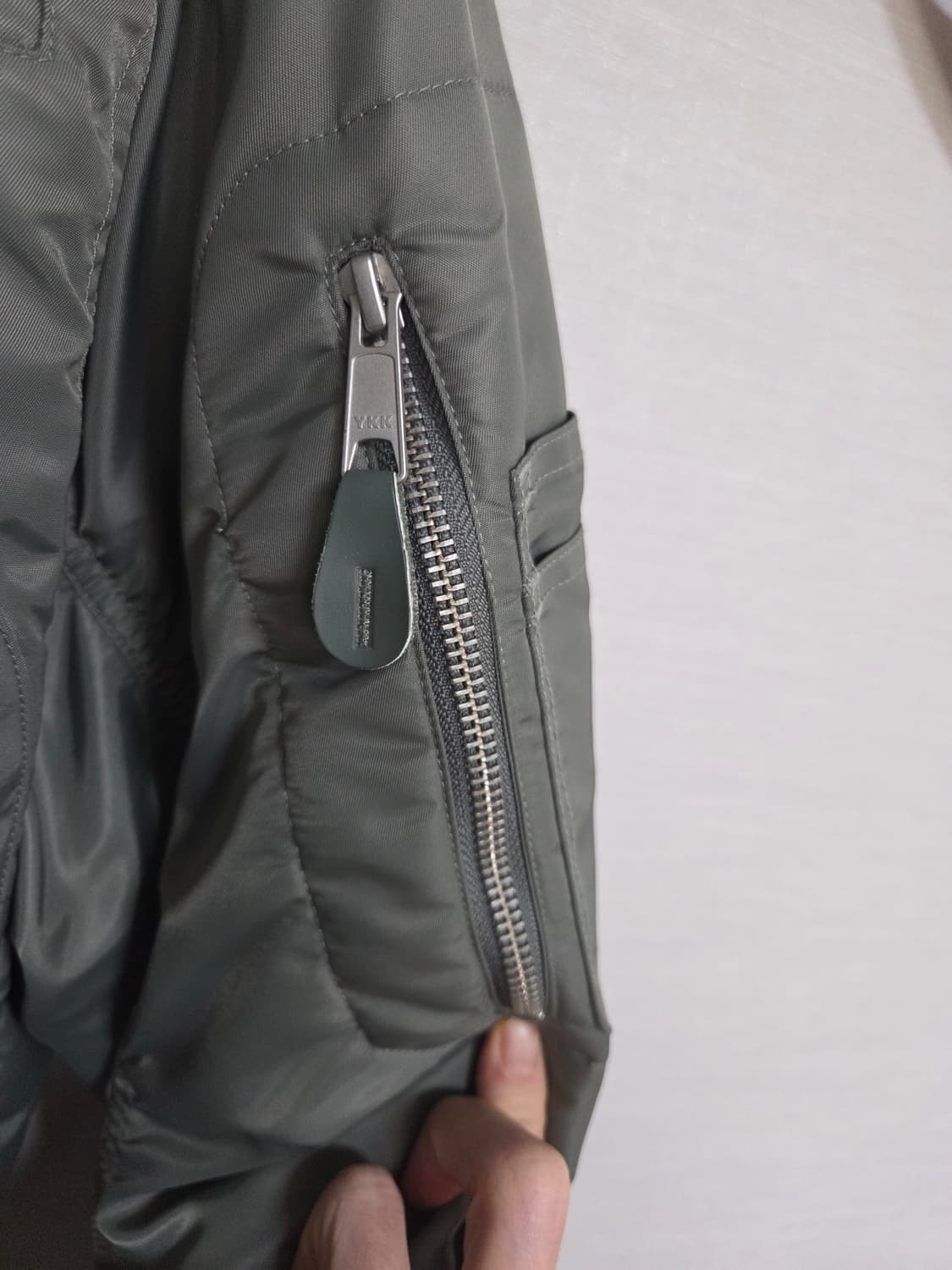 Entire Studios 봄버 자켓 카키 상품이미지5