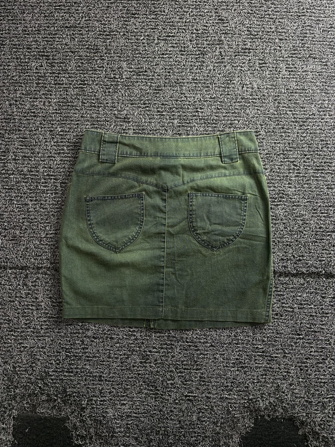 90s 푸마 Y2K 빈티지 워싱 데님 스커트 3927 상품이미지5