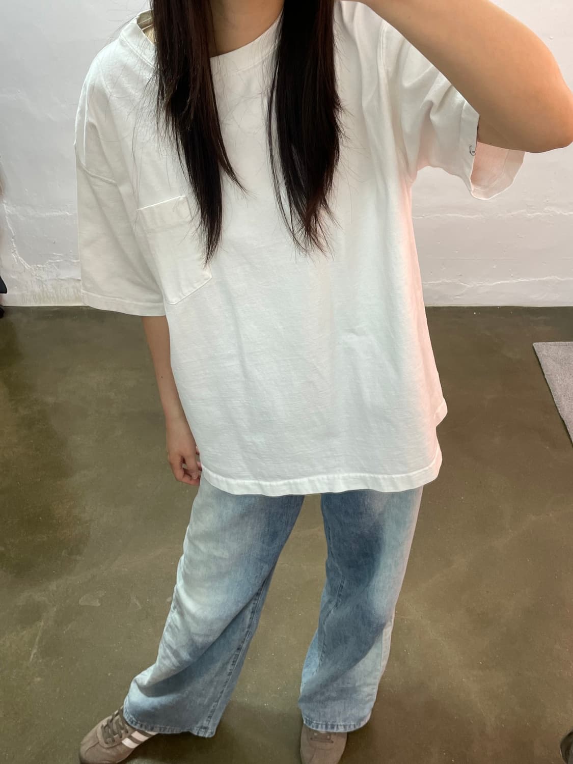 CAMBER 화이트 포켓 반팔 티셔츠 X-LARGE 상품이미지2