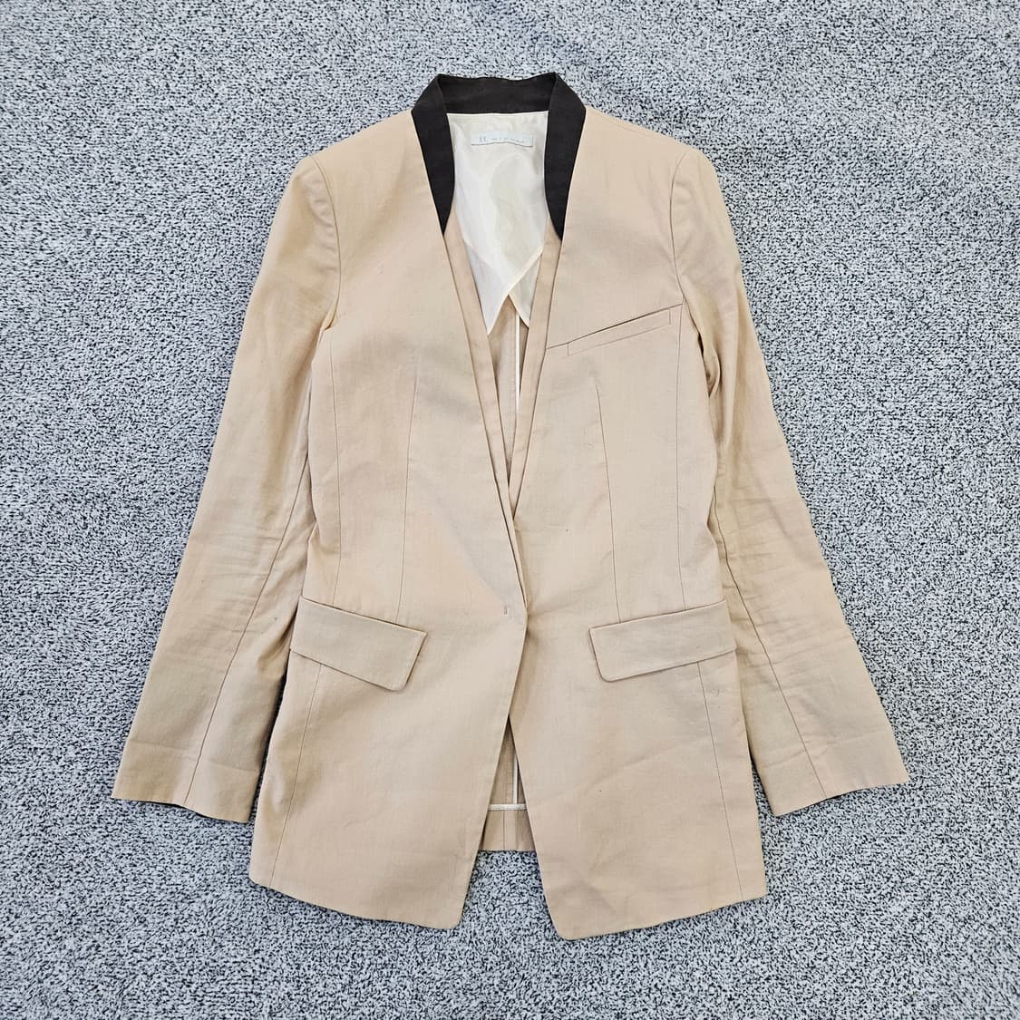 [79-85-155] 잇 미샤 여성 원버튼 자켓 0102YH1 상품이미지2