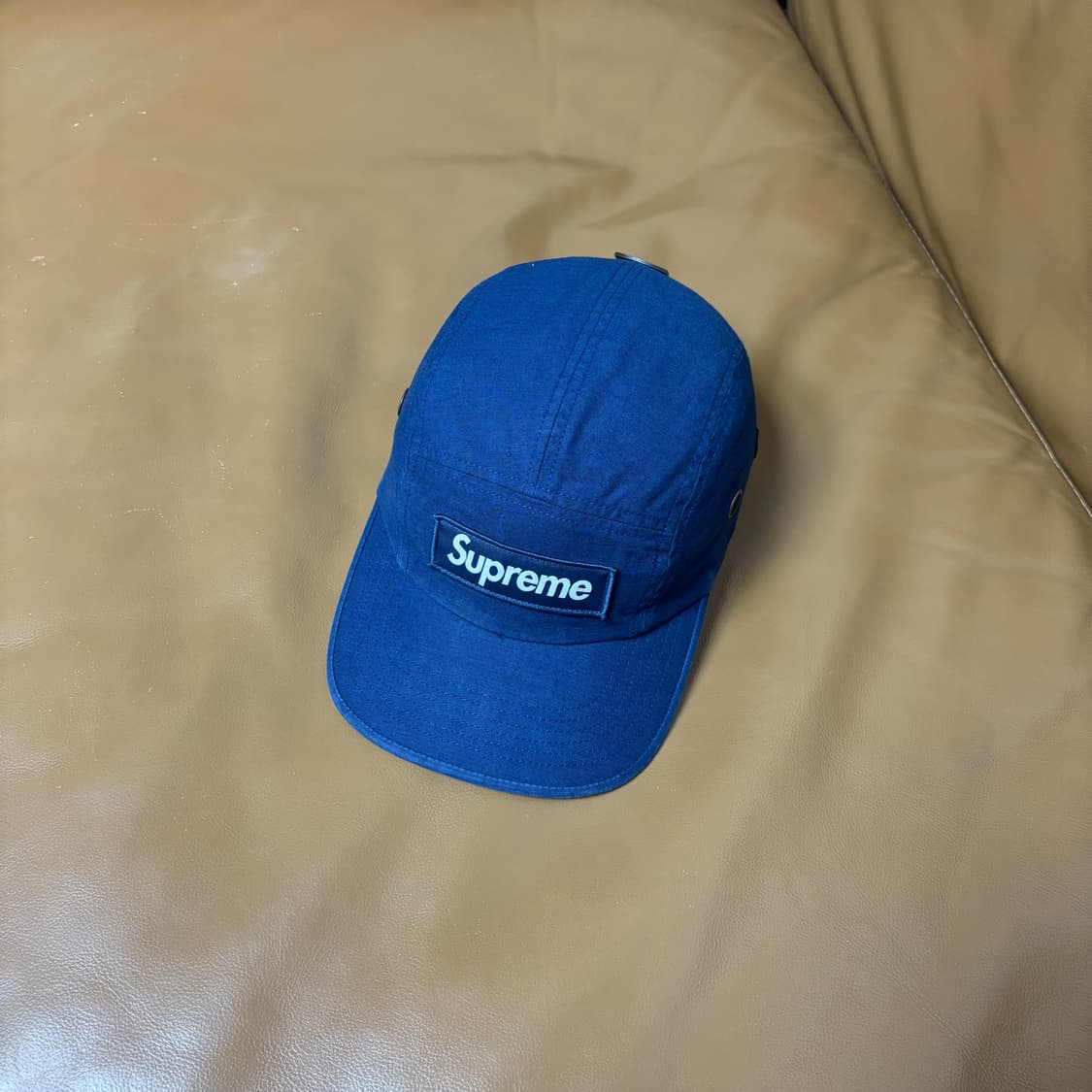 슈프림 캠프캡 모자 박스로고 24FW 밀리터리 네이비 상품이미지1