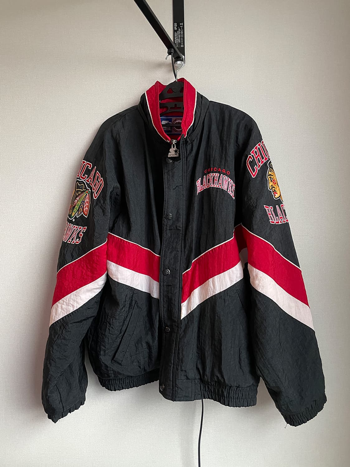 스타터 NHL 시카고 블랙호크스 스타디움 자켓 상품이미지1