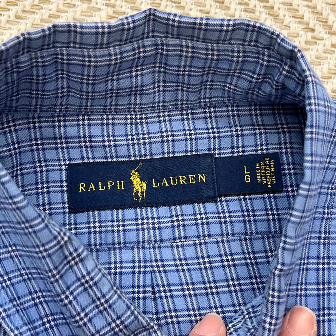 폴로 랄프로렌 체크셔츠 r2672 상품이미지5
