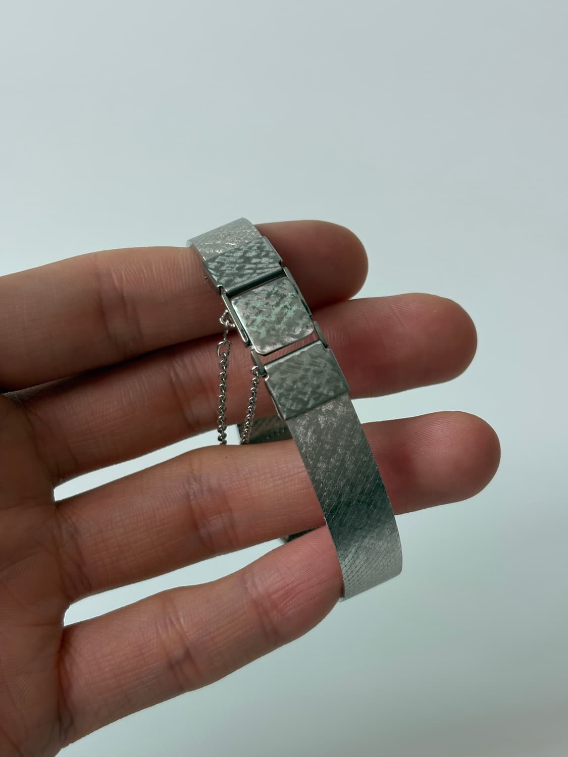 1970s Texture Bracelet Ladies Quartz 상품이미지7