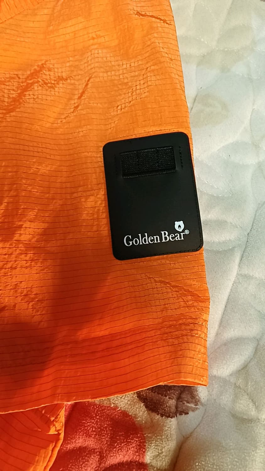 골든베어 얇은바람막이 골프반팔 실측105 가슴58 기장70 상품이미지3