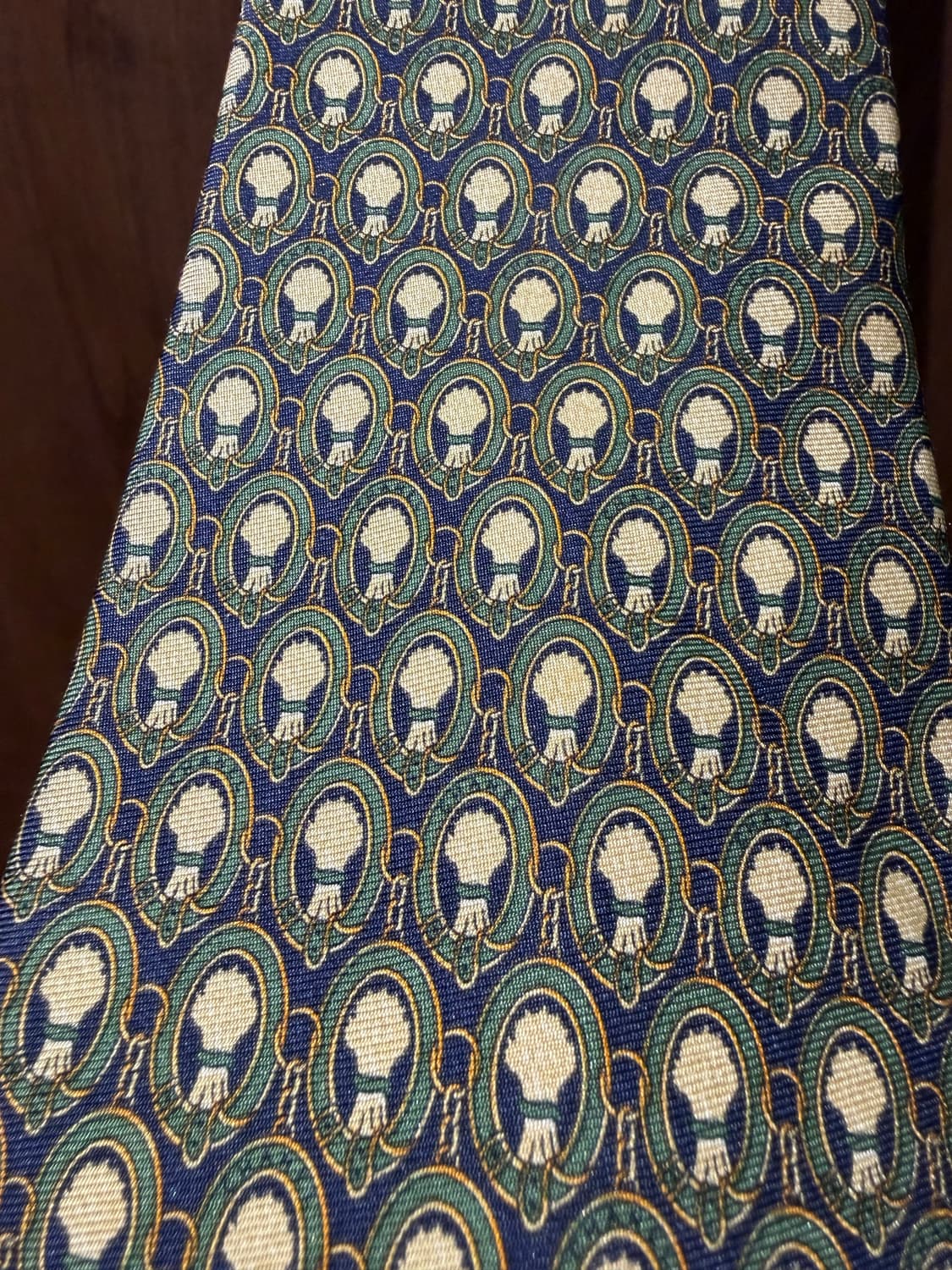 CHANEL 샤넬 silk 100% tie 상품이미지6