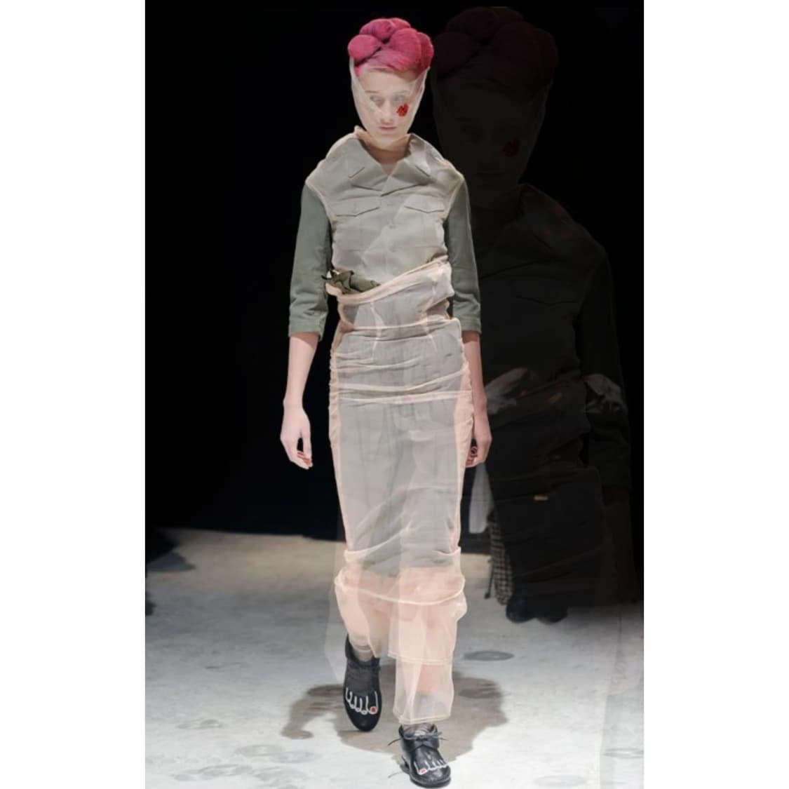 꼼데가르송 발가락 프린팅 슈즈 2009AW 상품이미지10