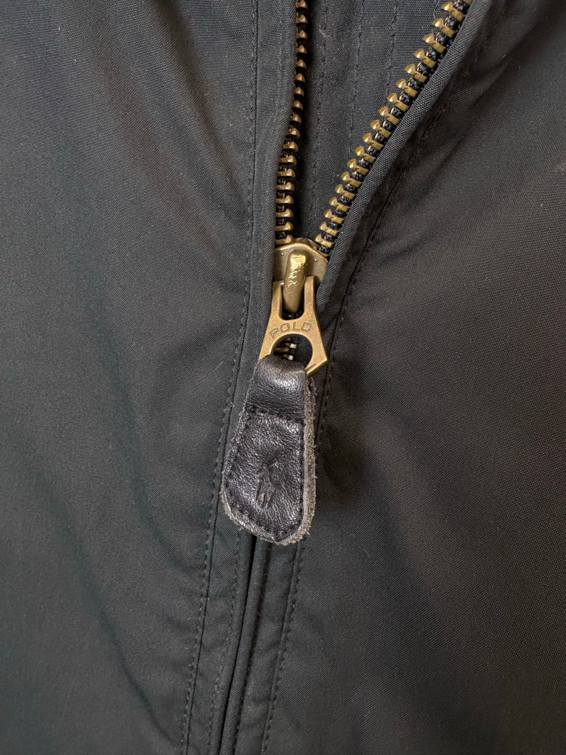 폴로랄프로렌 모크넥 폴리쉘 페리자켓 블랙 상품이미지6