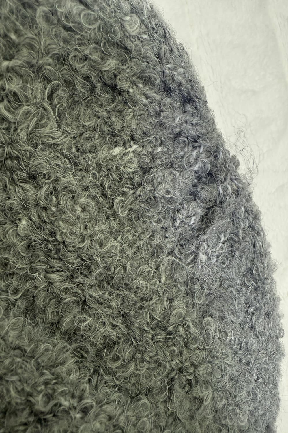 open yy 부클 비니 그레이 판매 상품이미지5