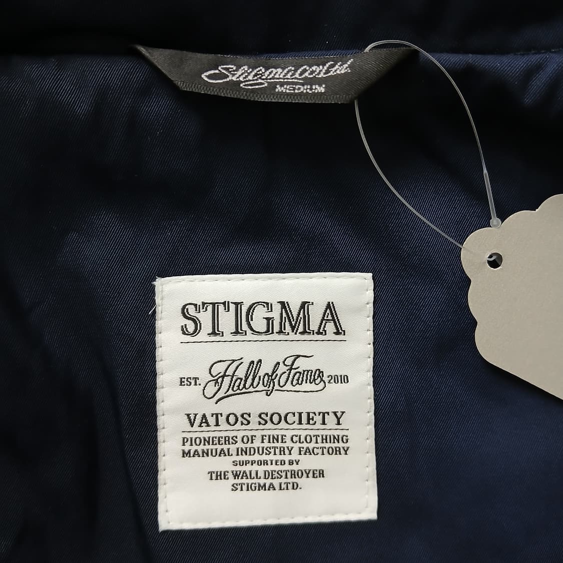 STIGMA 네이비 트렌치 코트 상품이미지9