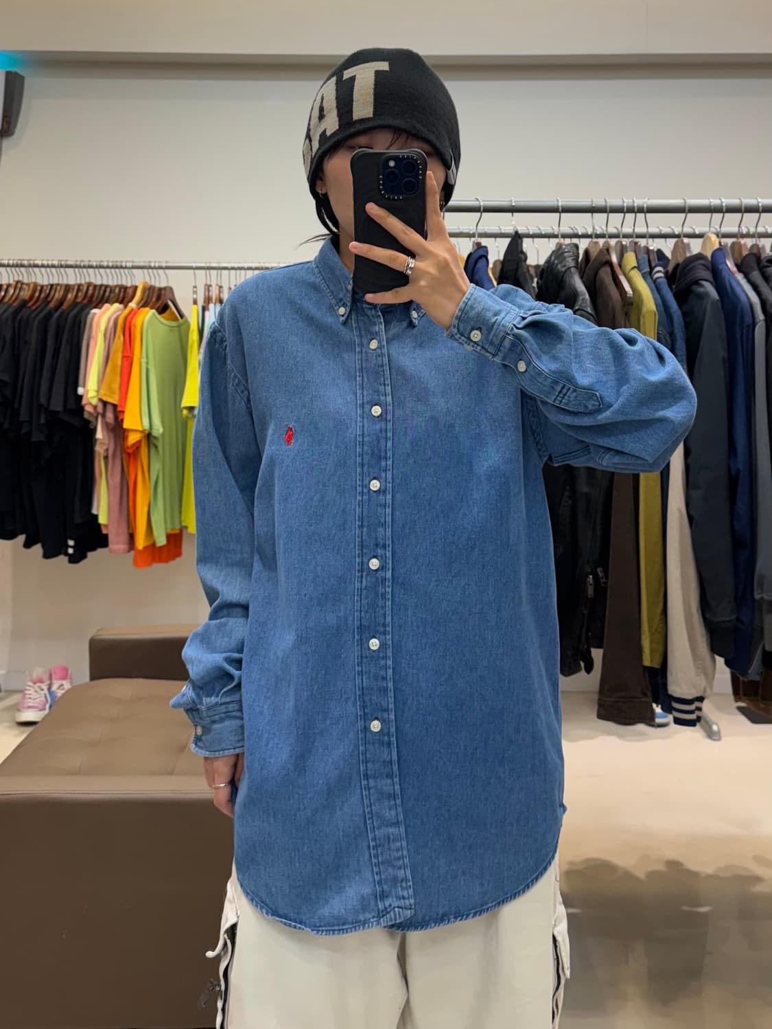 폴로 랄프로렌 데님 셔츠 상품이미지4