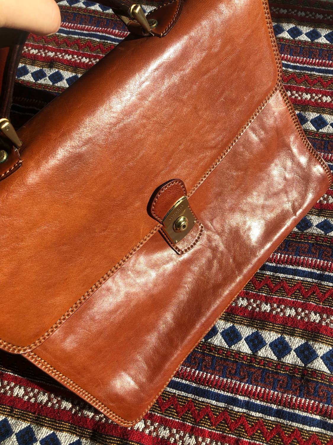 Contemax 레더 브리프케이스 상품이미지9