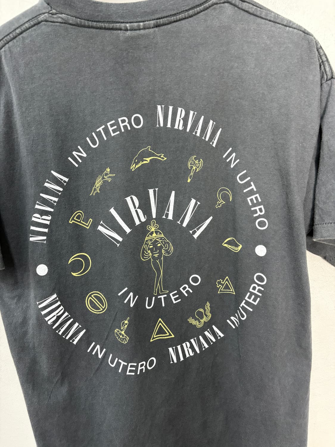 빈티지 너바나 인유테로 반팔 A3713 상품이미지5