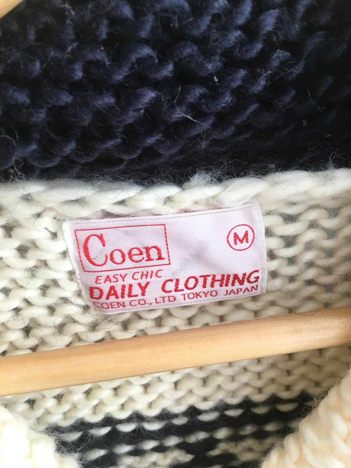 Cowichan-style knit cardigan 코위찬 가디건 상품이미지7