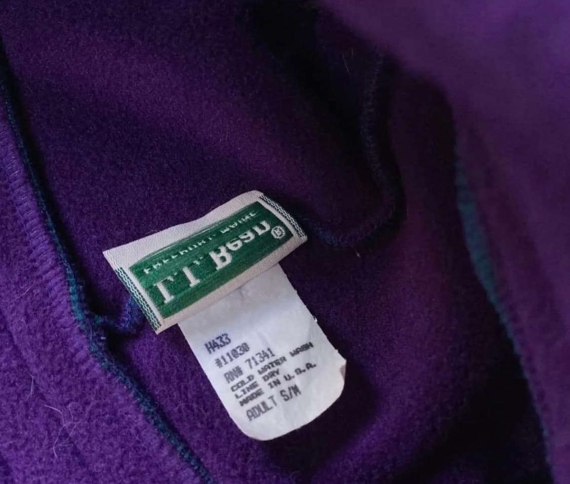 90s LLBEAN FLEECE KNIT CAP 상품이미지5