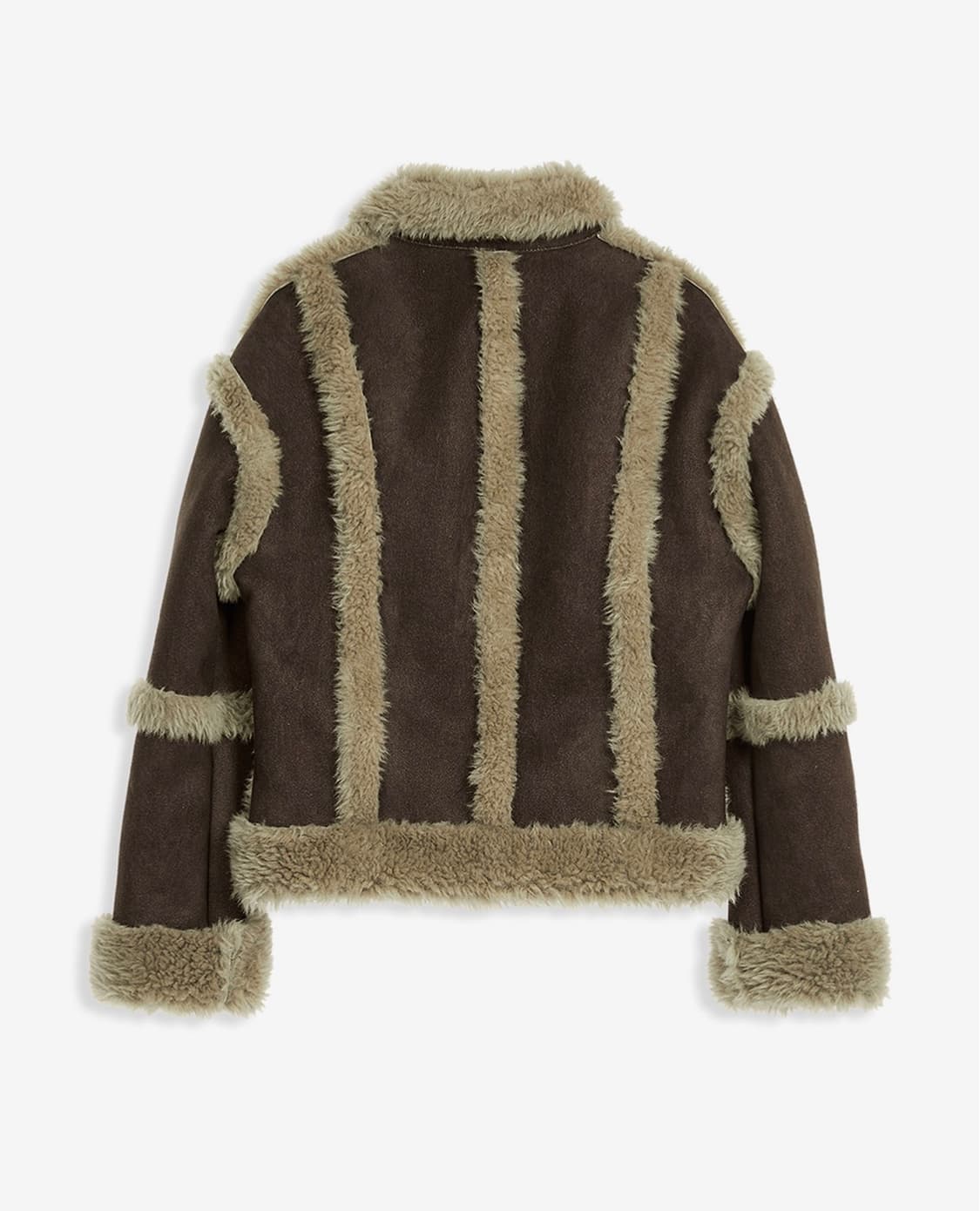 OPEN YY 오픈 와이와이 시어링 무스탕 자켓 사이즈 S 상품이미지2