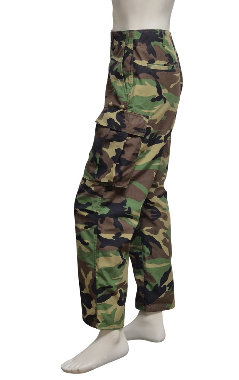 국군 구형 후기형 얼룩무늬 동계 전투복 바지 팬츠 하의 (M) 상품이미지2