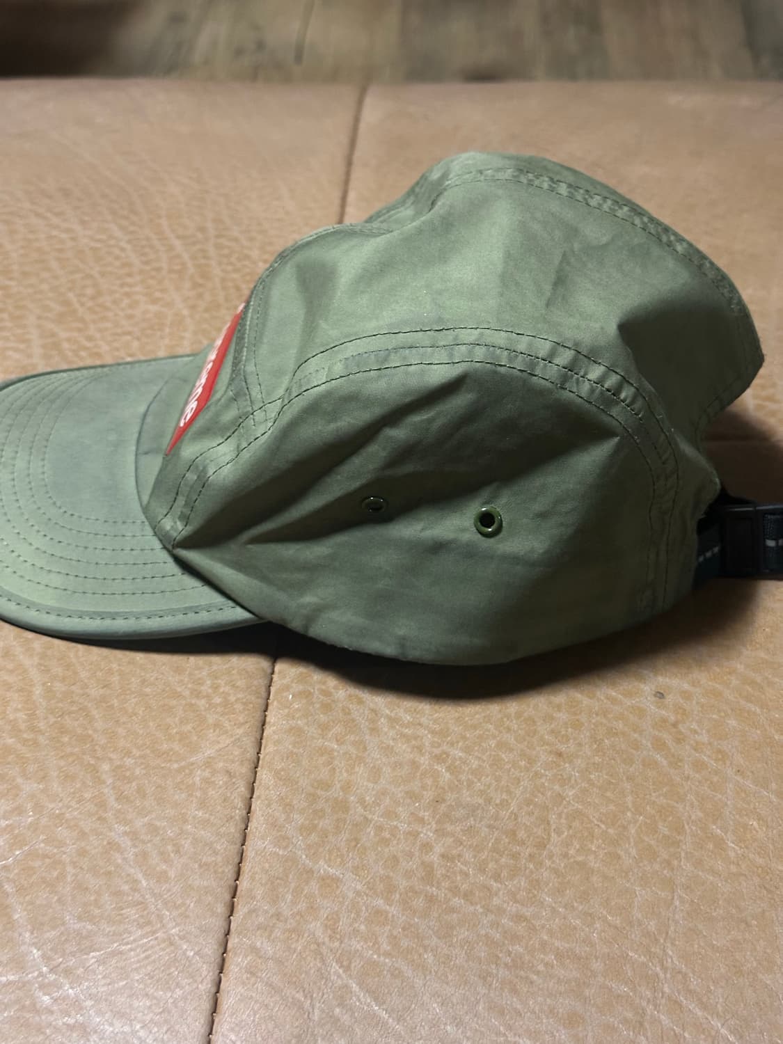 22SS 슈프림 박스로고 캠프캡 올리브 상품이미지3