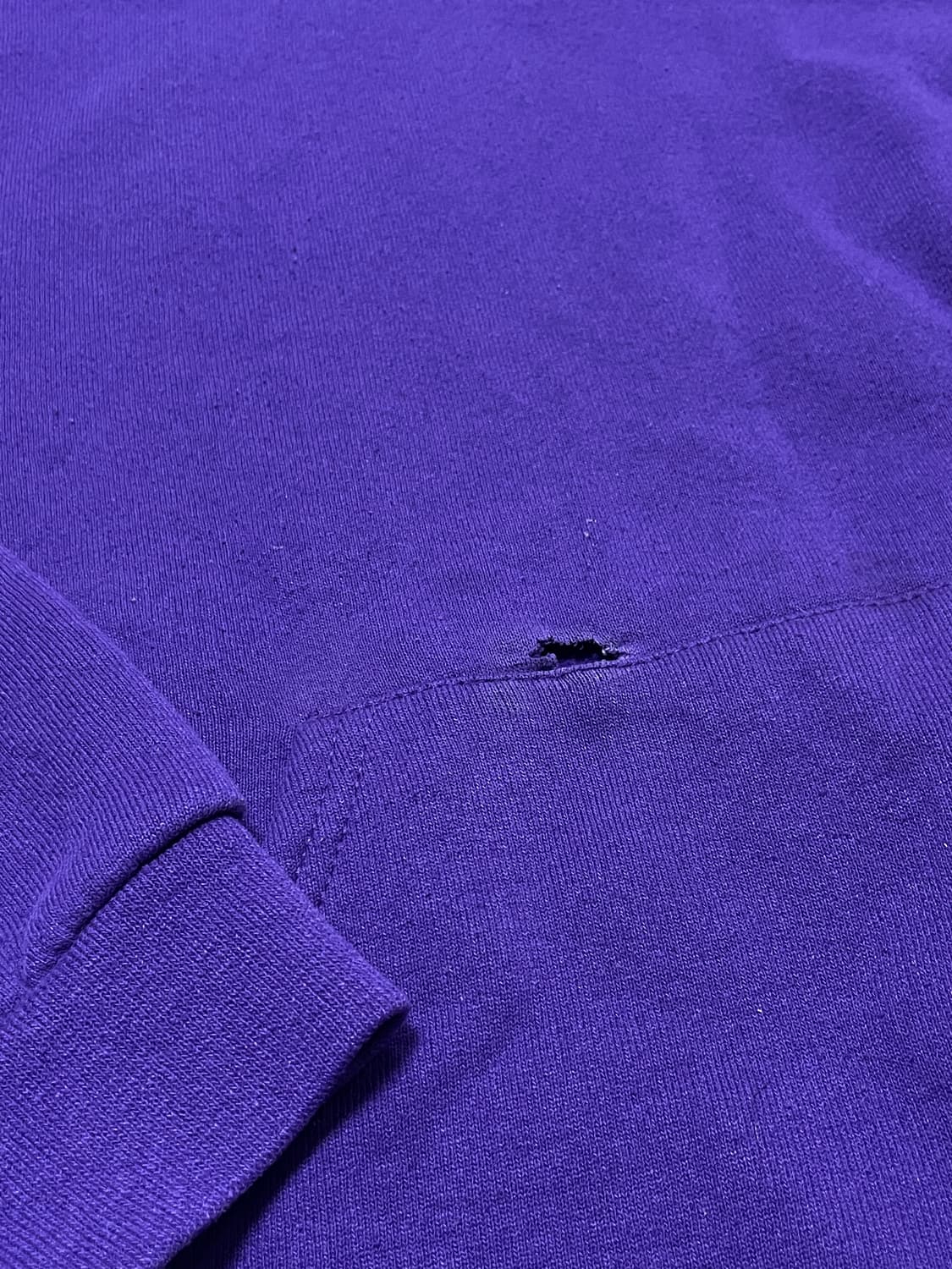 빈티지 러셀 에슬레틱 퍼플 후드티 후디 L 상품이미지5