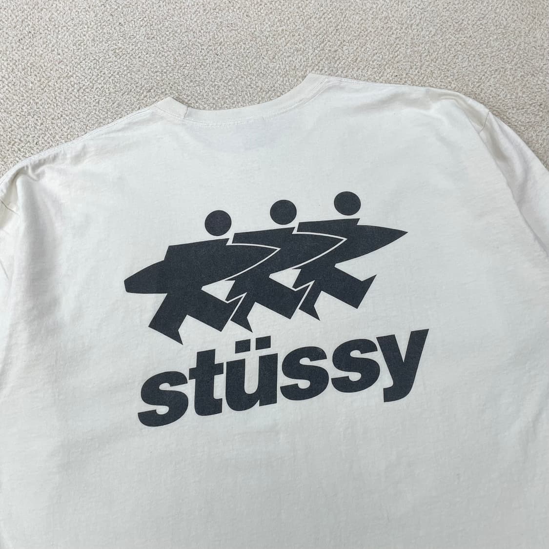 스투시 Stussy 서프워크 반팔티 화이트 상품이미지3