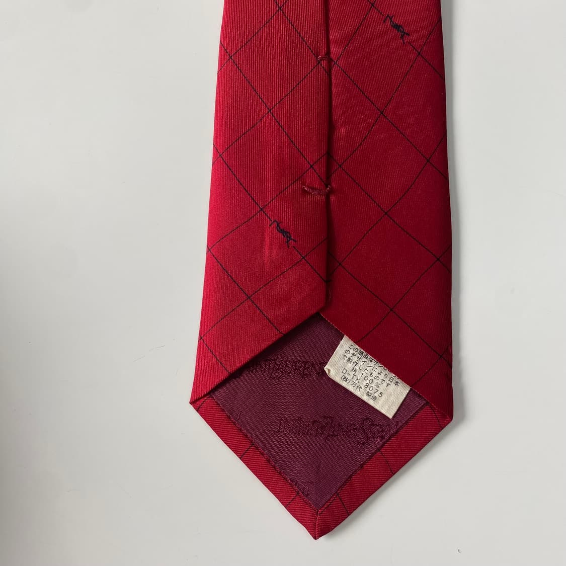 YSL 입생로랑 모노그램 명품 정품 넥타이 8.2cm 상품이미지6