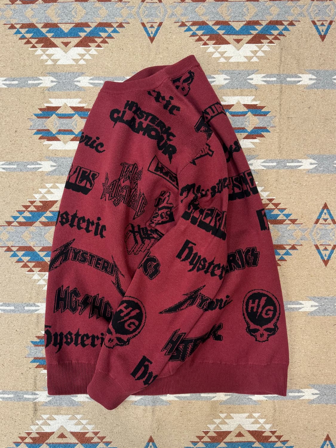 [L] 히스테릭글래머 로고 니트 스웨터 상품이미지7