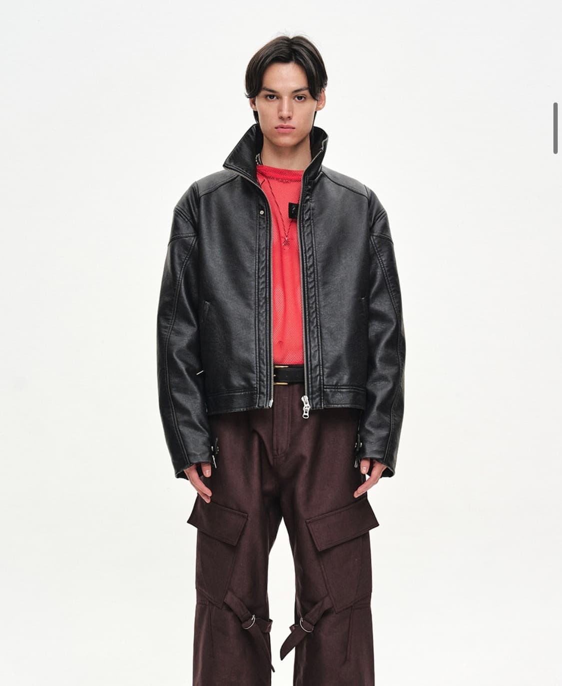 서스턴 자켓 워시드 블랙 상품이미지1