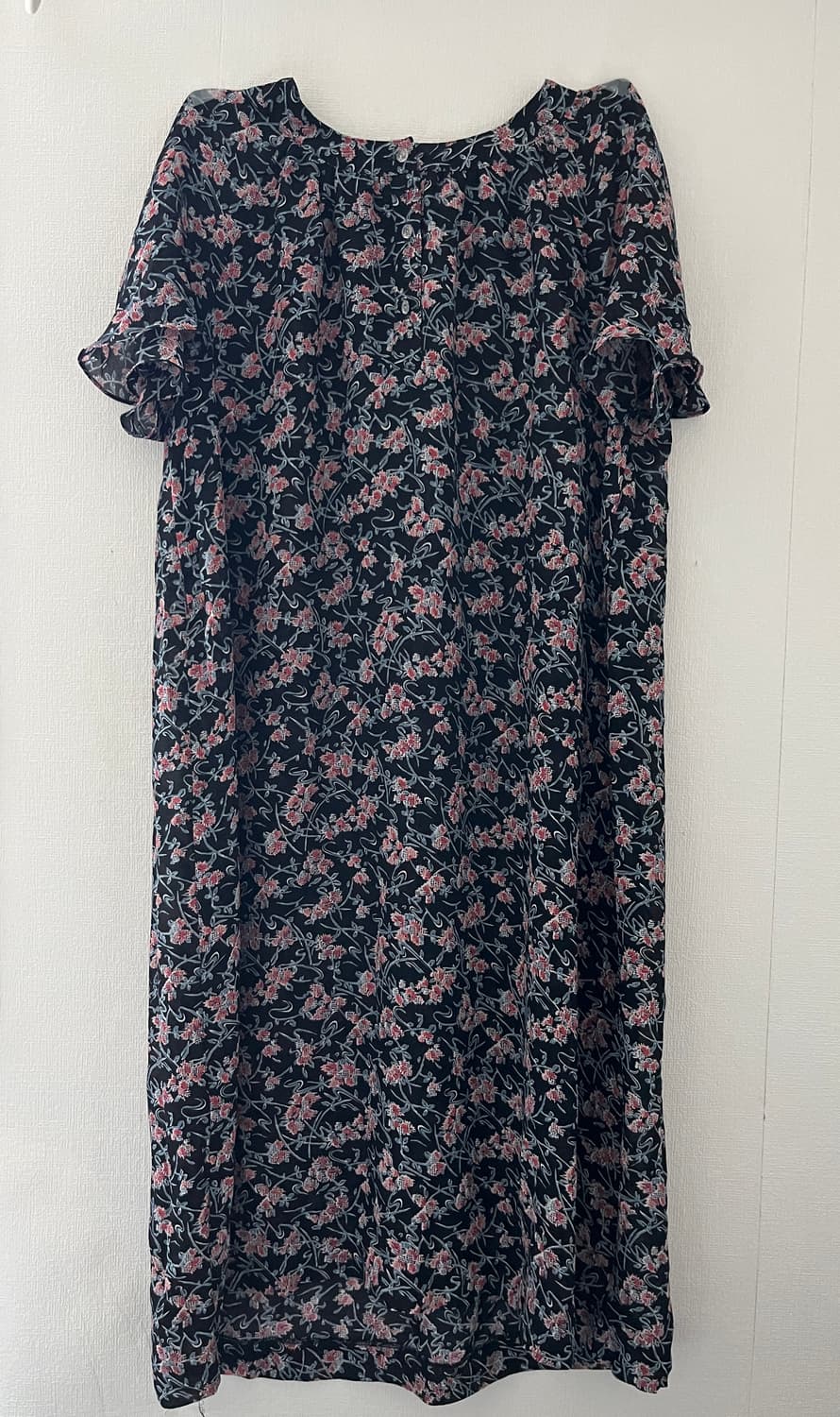 Black Floral Maxi Dress 상품이미지1