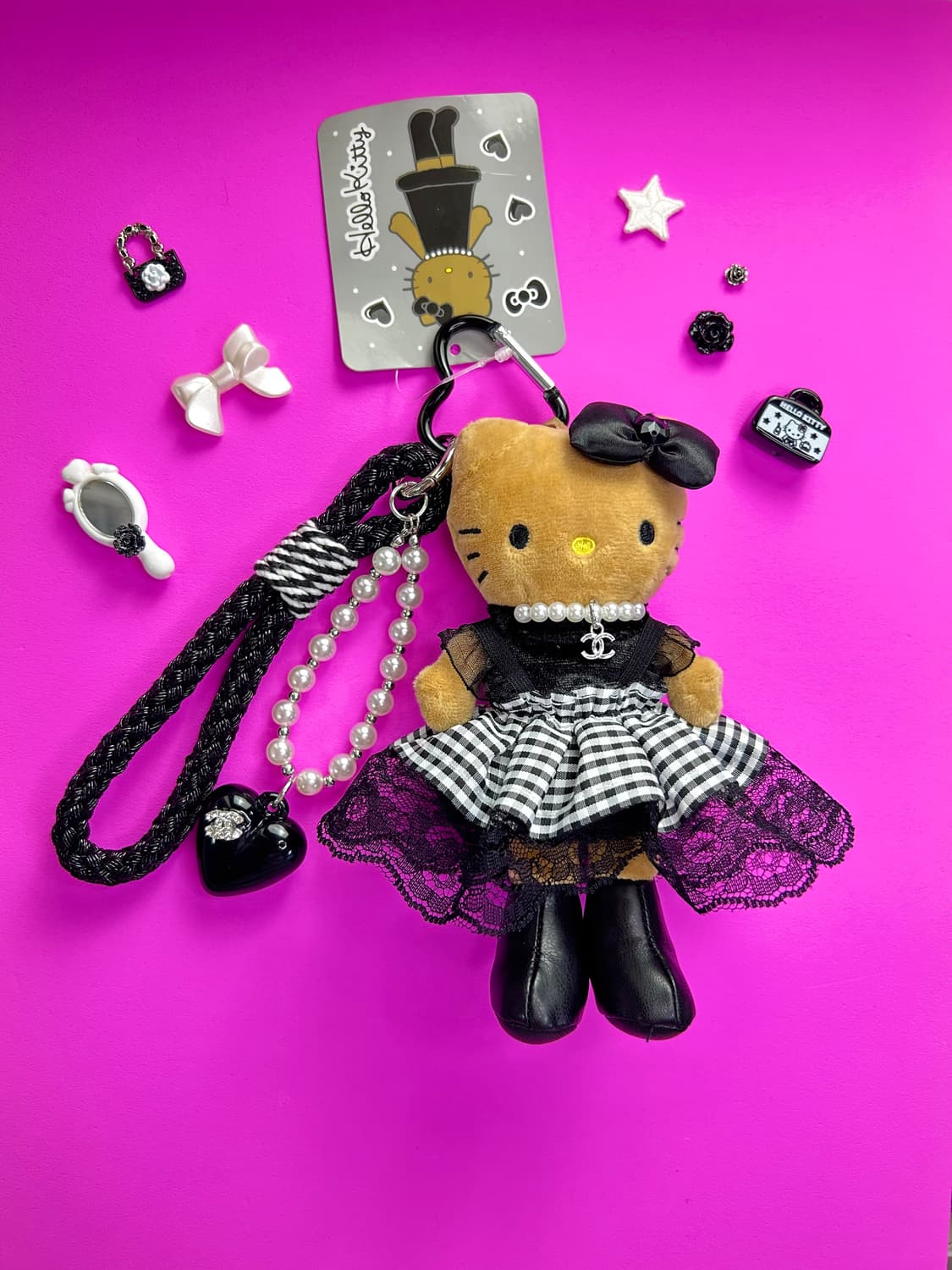 롱다리키티 커스텀키링(7) 상품이미지1