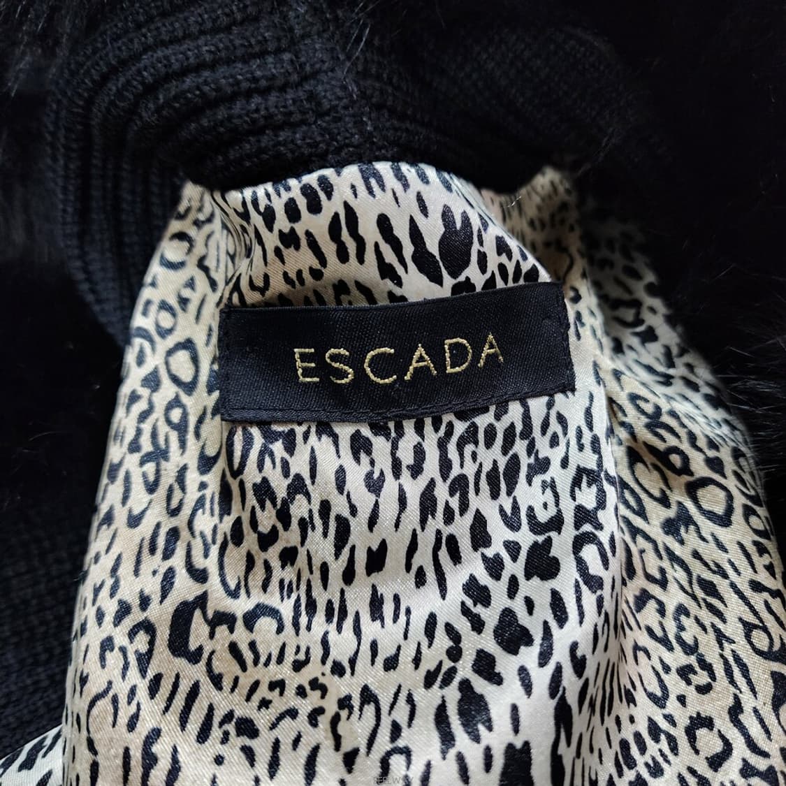 에스까다 폭스 니트 코트 40 상품이미지8