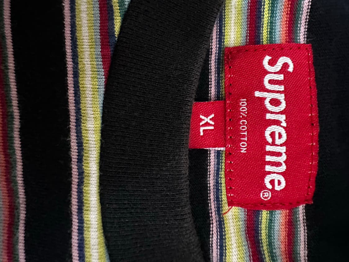 슈프림 supreme 멀티 스트라이프 롱슬리브 상품이미지2