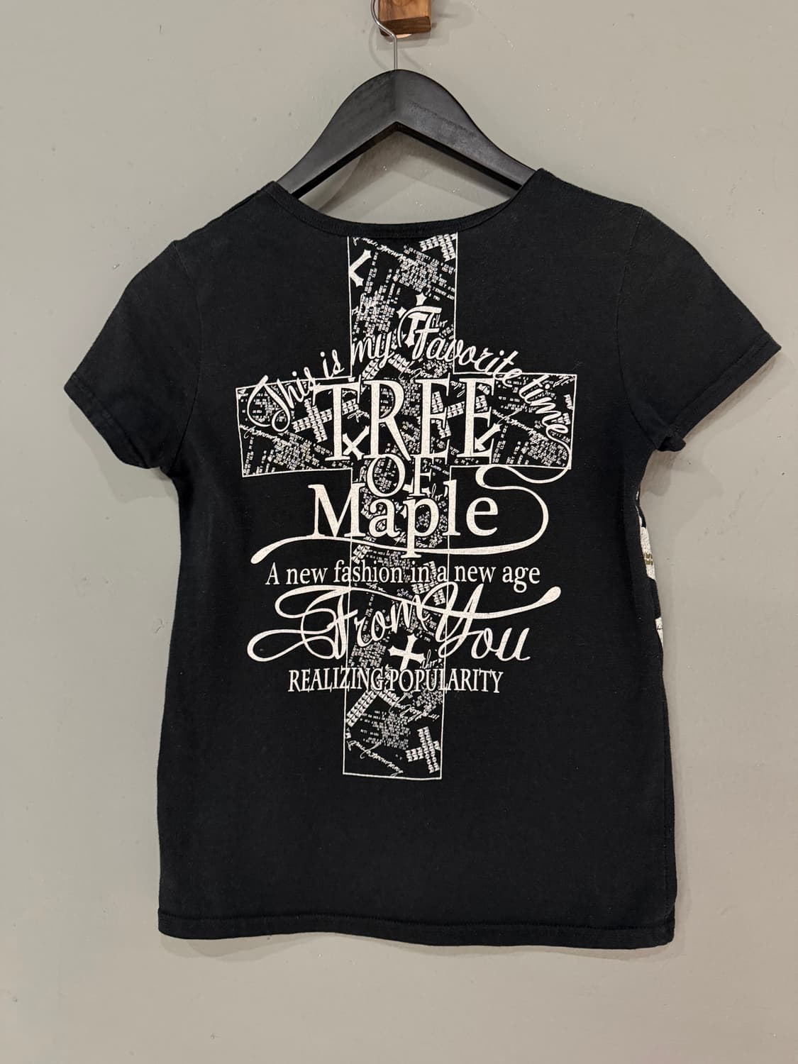 y2k & punk printing detail top 상품이미지8