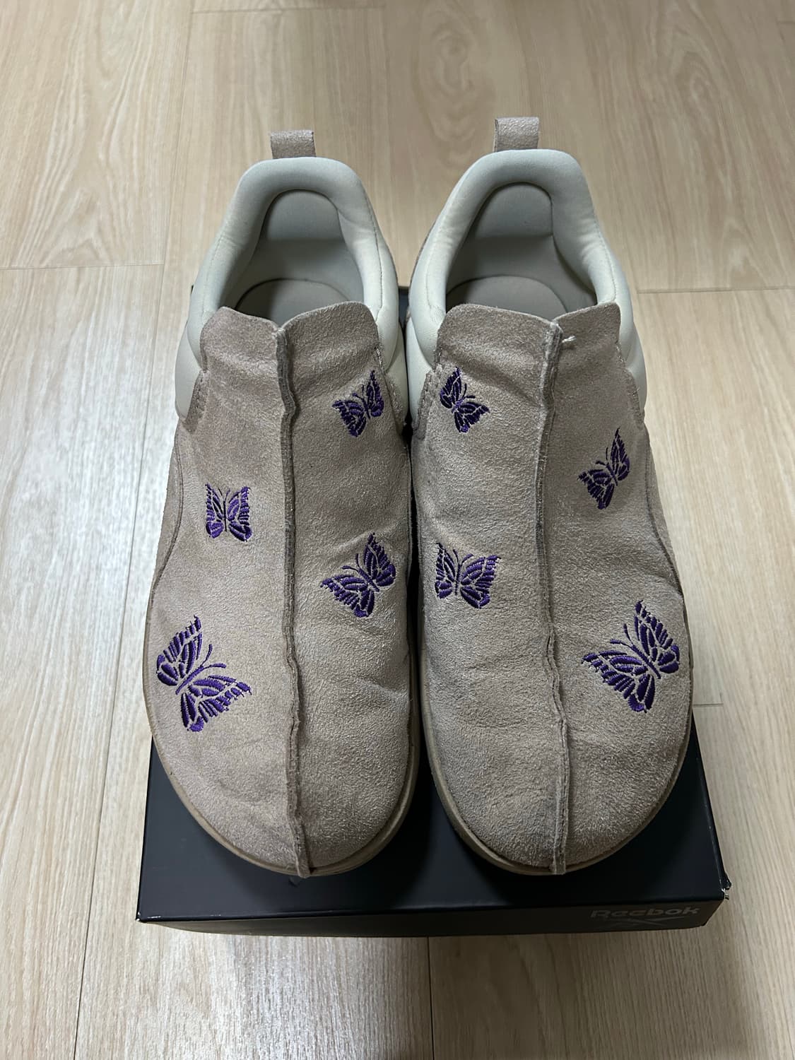 리복 x 니들스 비트닉 목 모던 베이지 익스트림 퍼플 280 상품이미지2