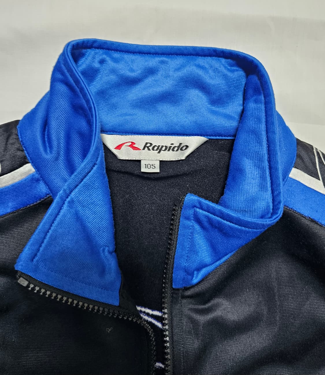 Rapido 라피도 블랙/블루 트랙 자켓 상품이미지3