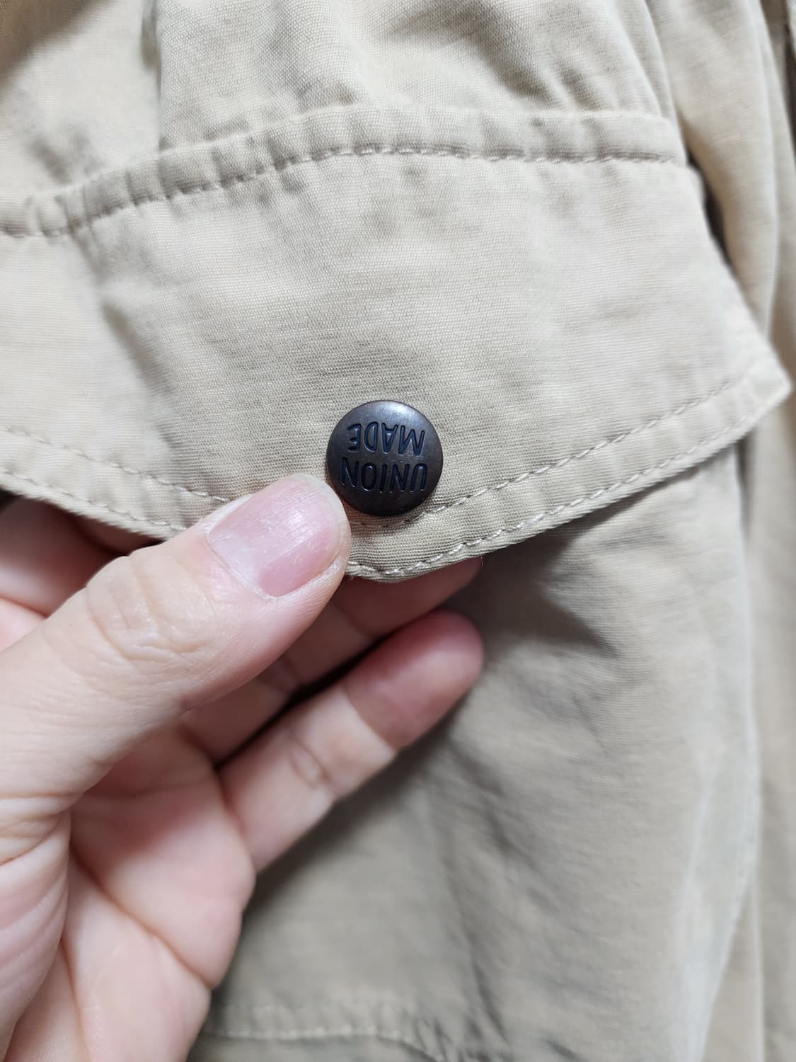 유니폼브릿지 아메카지 유니온메이드 벨티드 면바지 상품이미지3