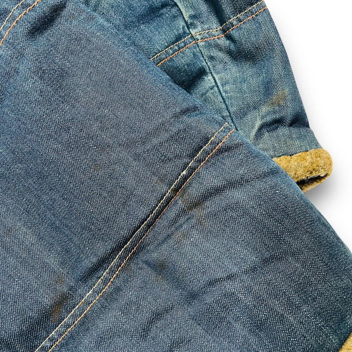 마자플라바 덕다운 올드스쿨 힙합 데님 패딩 상품이미지10