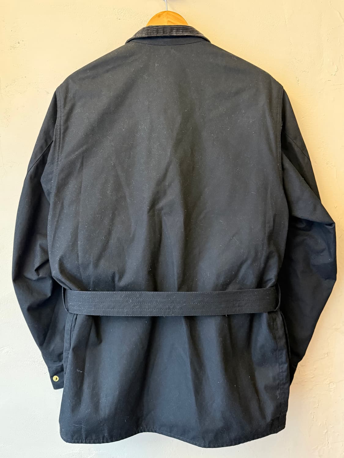 바버 인터내셔널 A7 왁스 자켓 블랙 상품이미지2