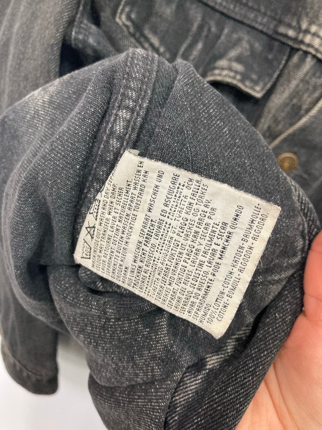 리바이스 흑청자켓 상품이미지4