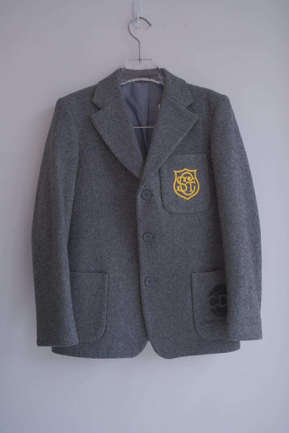 GOOD DESIGN SHOP CDG Grey wool jacket 상품이미지6