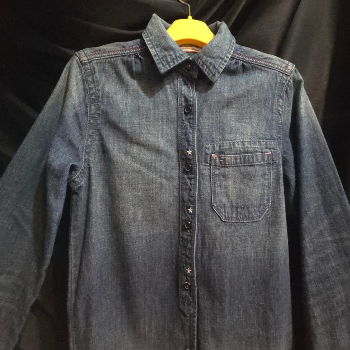 타미힐피거 데님 빈티지 셔츠 상품이미지1