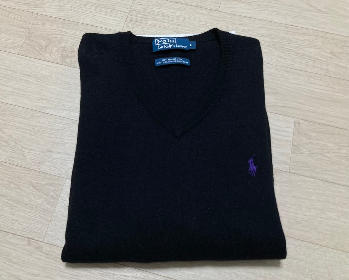 폴로 브이넥 울니트 100(L) 판매 상품이미지1