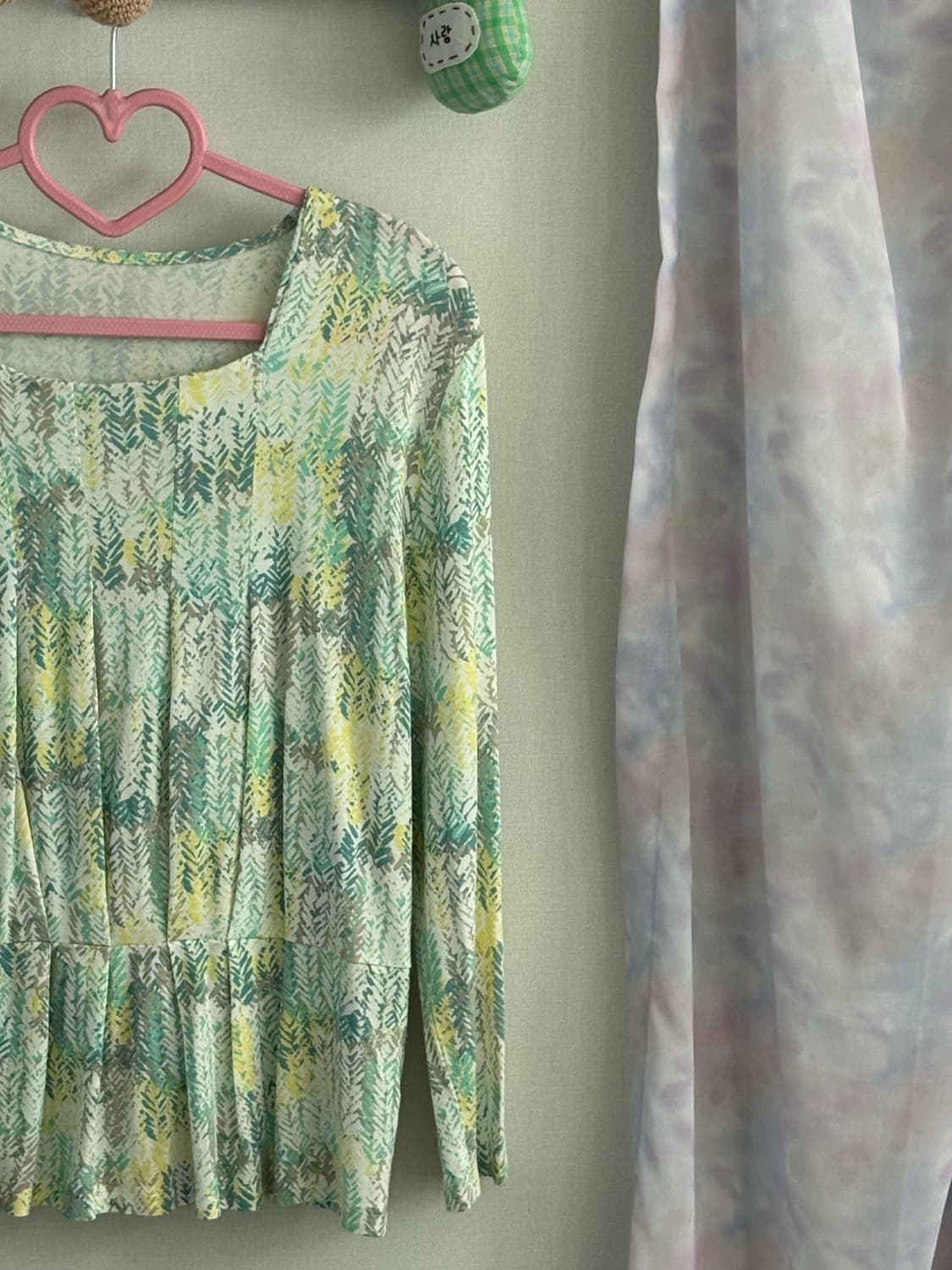 패턴 블라우스 상품이미지2