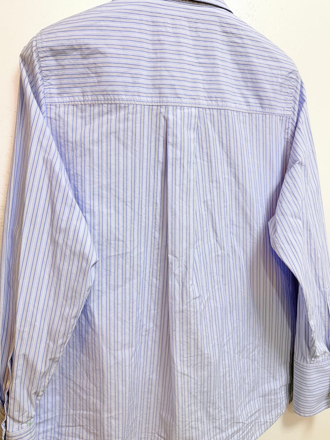 COS 코스 스트라이프 셔츠 블루 66-88 상품이미지5