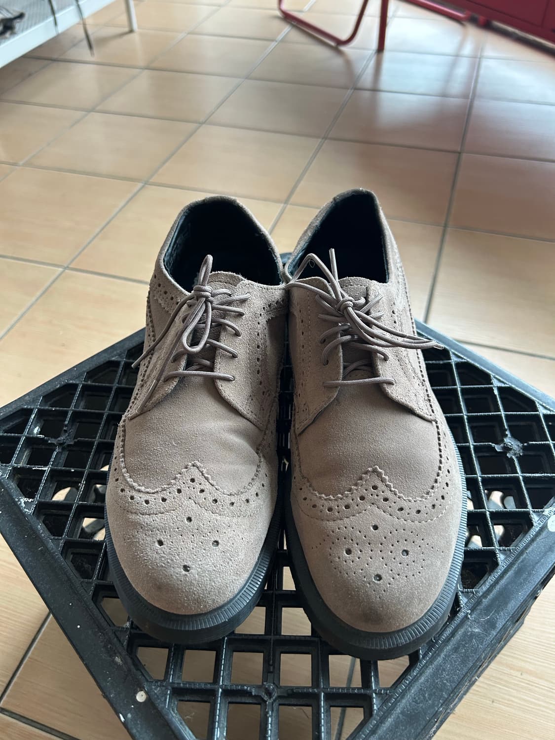 닥터마틴 스웨이드 윙팁 옥스포드슈즈 상품이미지2